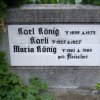 Koenig Karl 1899-1975 Fleischer Maria 1903-1989 Grabstein